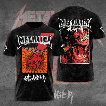 LIMITED EDITION - NEW CUSTOMIZED METALLICA T-SHIRT, HOODIE, ZIP HOODIE