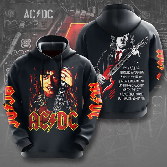 LIMITED EDITION - NEW CUSTOMIZED AC/DC T-SHIRT, HOODIE, ZIP HOODIE