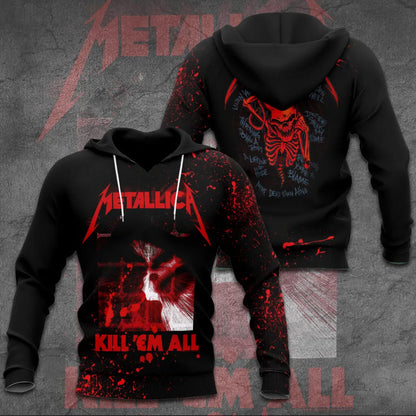 LIMITED EDITION - NEW CUSTOMIZED METALLICA T-SHIRT, HOODIE, ZIP HOODIE