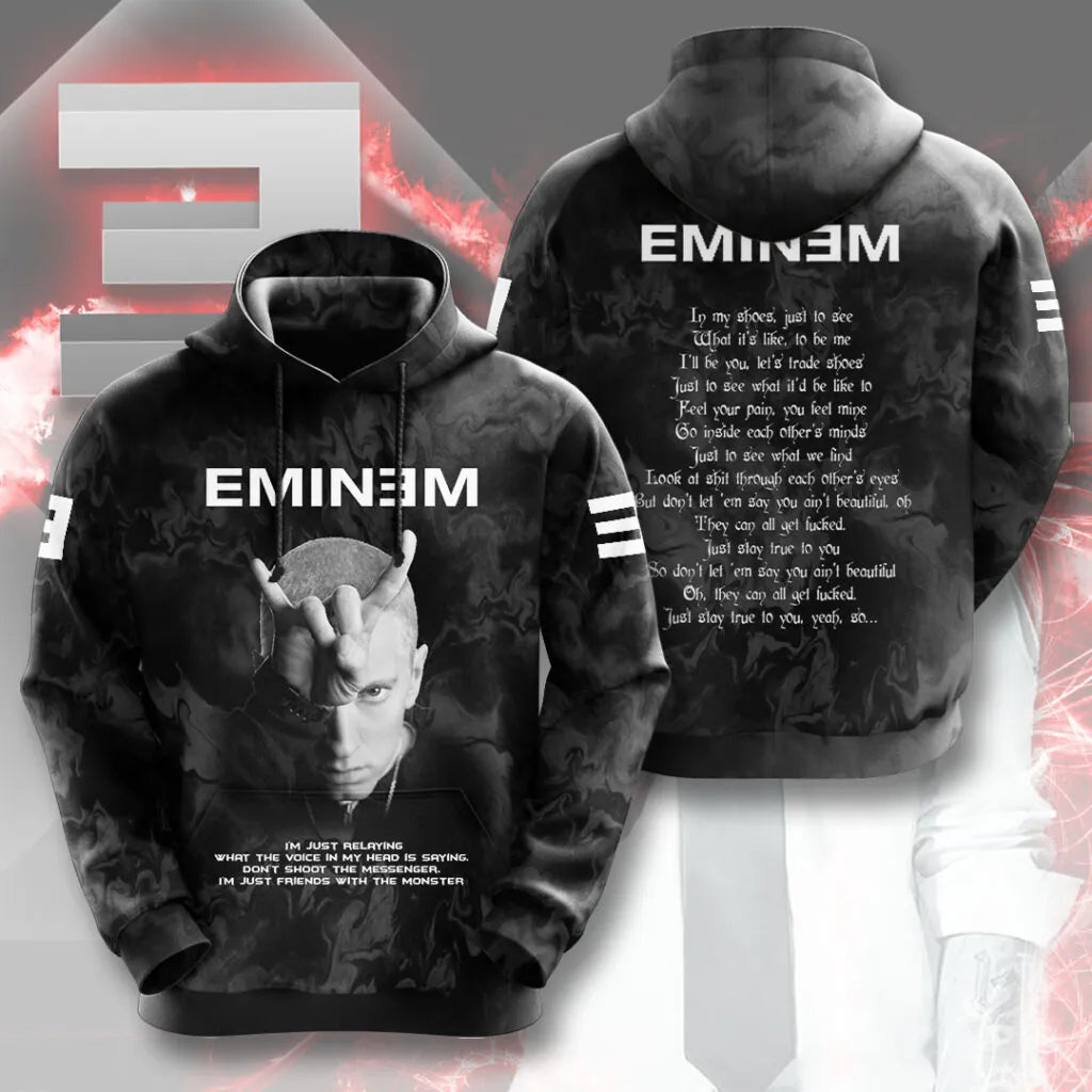 LIMITED EDITION - NEW CUSTOMIZED EMINEM T-SHIRT, HOODIE, ZIP HOODIE