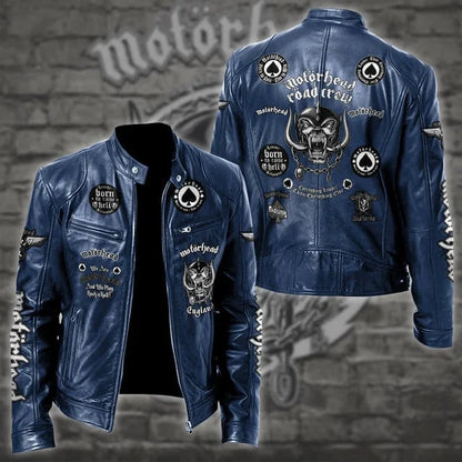 LIMITED EDITION - NEW CUSTOMIZED MOTÖRHEAD MOTORCYCLE LEATHER JACKET