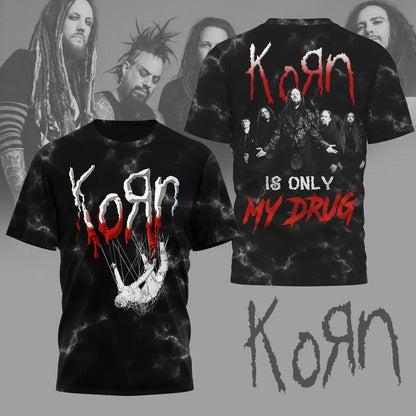 LIMITED EDITION - NEW CUSTOMIZED KORN T-SHIRT, HOODIE, ZIP HOODIE
