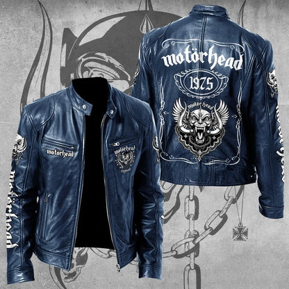 LIMITED EDITION - NEW CUSTOMIZED MOTÖRHEAD MOTORCYCLE LEATHER JACKET