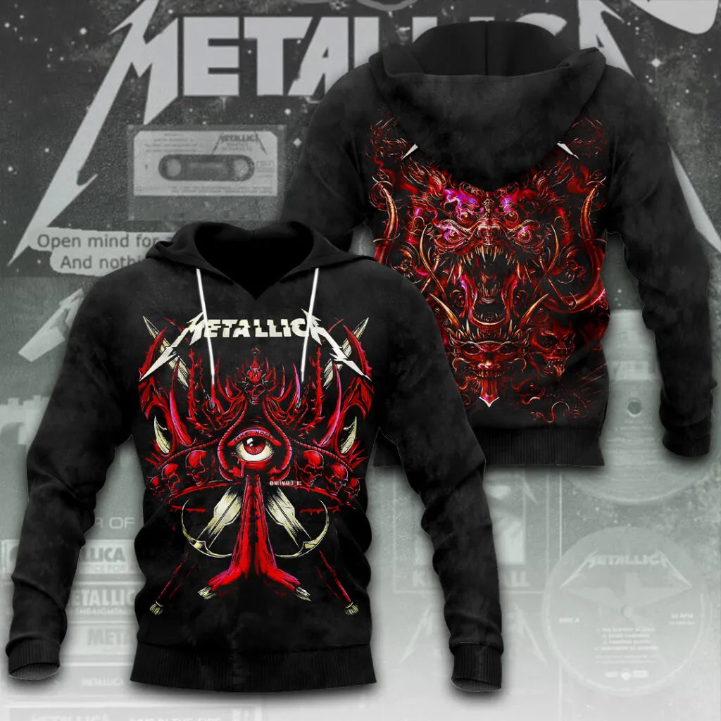LIMITED EDITION - NEW CUSTOMIZED METALLICA T-SHIRT, HOODIE, ZIP HOODIE