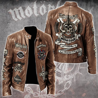 LIMITED EDITION - NEW CUSTOMIZED MOTÖRHEAD MOTORCYCLE LEATHER JACKET