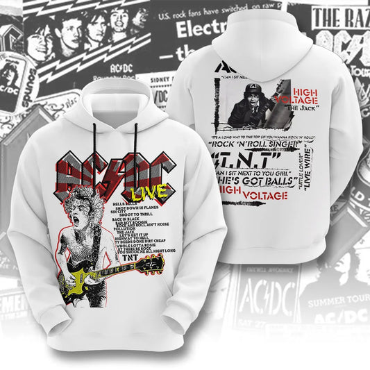 LIMITED EDITION - NEW CUSTOMIZED AC/DC T-SHIRT, HOODIE, ZIP HOODIE