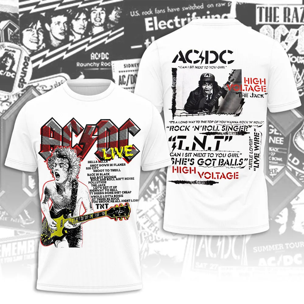 LIMITED EDITION - NEW CUSTOMIZED AC/DC T-SHIRT, HOODIE, ZIP HOODIE