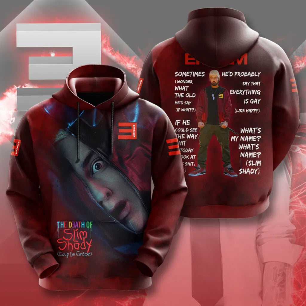 LIMITED EDITION - NEW CUSTOMIZED EMINEM T-SHIRT, HOODIE, ZIP HOODIE
