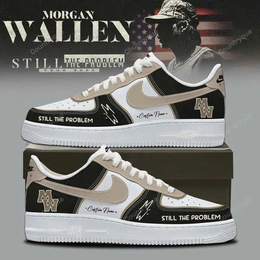 LIMITED EDITION - NEW CUSTOMIZED MORGAN WALLEN AF1 SHOES