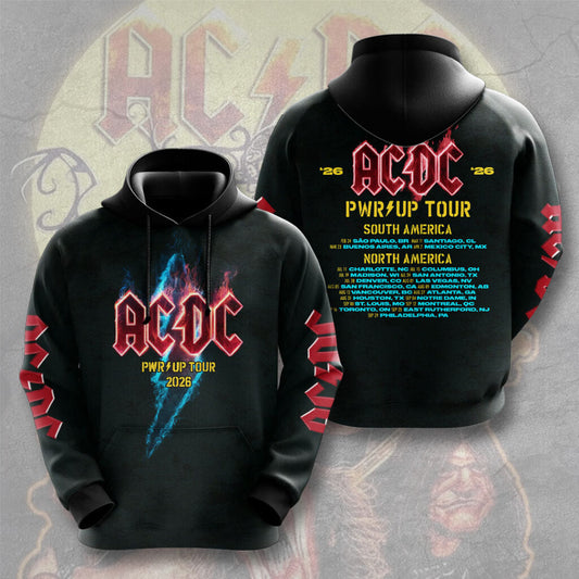 LIMITED EDITION - NEW CUSTOMIZED AC/DC T-SHIRT, HOODIE, ZIP HOODIE