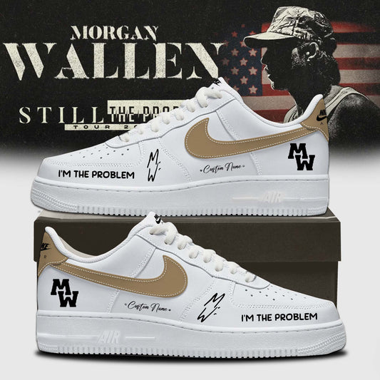 LIMITED EDITION - NEW CUSTOMIZED MORGAN WALLEN AF1 SHOES