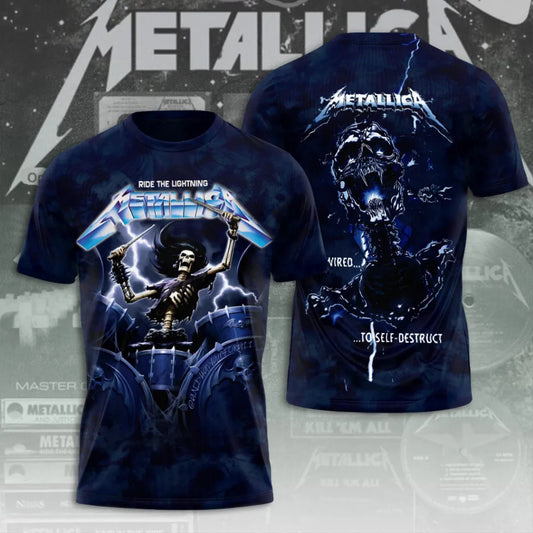 LIMITED EDITION - NEW CUSTOMIZED METALLICA T-SHIRT, HOODIE, ZIP HOODIE