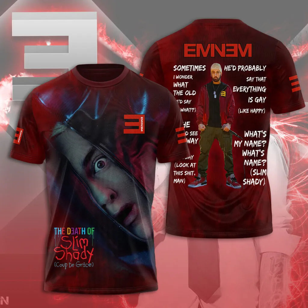 LIMITED EDITION - NEW CUSTOMIZED EMINEM T-SHIRT, HOODIE, ZIP HOODIE