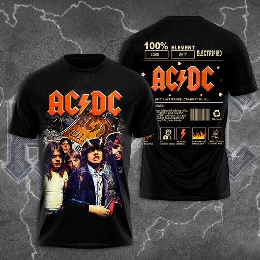 LIMITED EDITION - NEW CUSTOMIZED AC/DC T-SHIRT, HOODIE, ZIP HOODIE