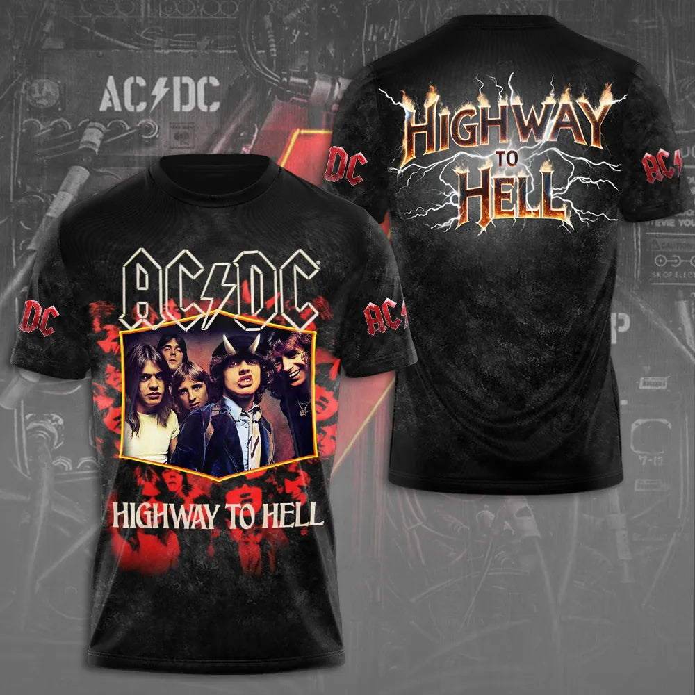 LIMITED EDITION - NEW CUSTOMIZED AC/DC T-SHIRT, HOODIE, ZIP HOODIE