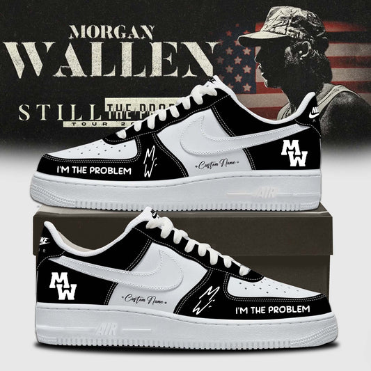 LIMITED EDITION - NEW CUSTOMIZED MORGAN WALLEN AF1 SHOES