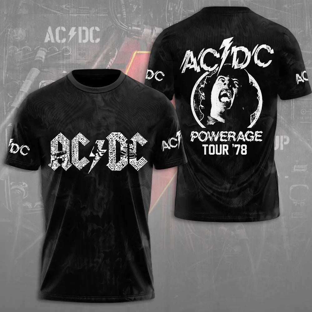 LIMITED EDITION - NEW CUSTOMIZED AC/DC T-SHIRT, HOODIE, ZIP HOODIE