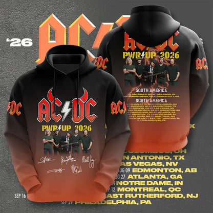 LIMITED EDITION - NEW CUSTOMIZED AC/DC T-SHIRT, HOODIE, ZIP HOODIE