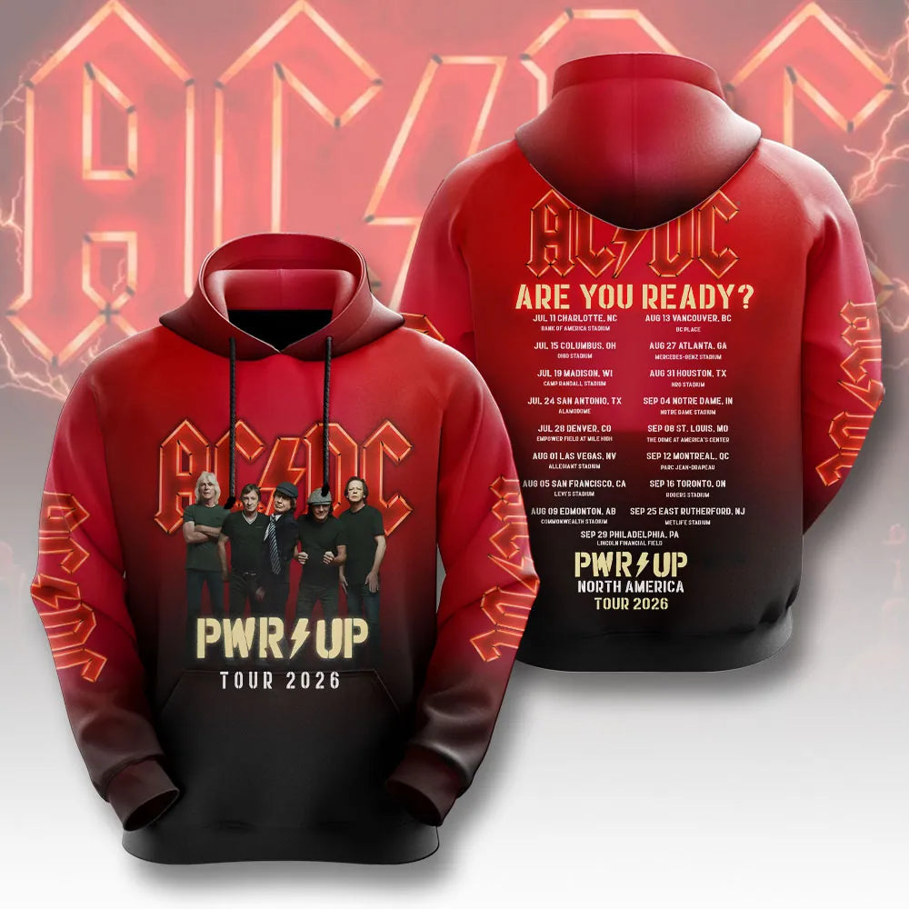 LIMITED EDITION - NEW CUSTOMIZED AC/DC T-SHIRT, HOODIE, ZIP HOODIE
