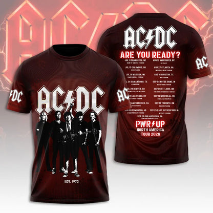 LIMITED EDITION - NEW CUSTOMIZED AC/DC T-SHIRT, HOODIE, ZIP HOODIE