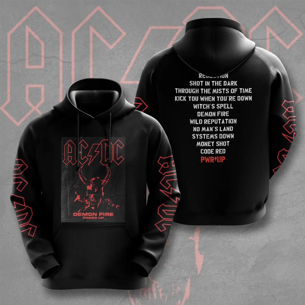 LIMITED EDITION - NEW CUSTOMIZED AC/DC T-SHIRT, HOODIE, ZIP HOODIE