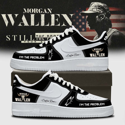LIMITED EDITION - NEW CUSTOMIZED MORGAN WALLEN AF1 SHOES