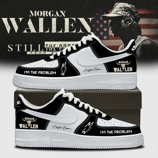 LIMITED EDITION - NEW CUSTOMIZED MORGAN WALLEN AF1 SHOES
