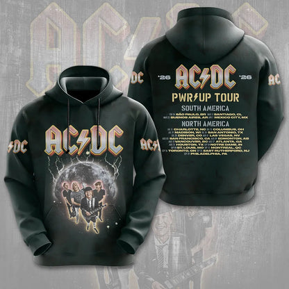 LIMITED EDITION - NEW CUSTOMIZED AC/DC T-SHIRT, HOODIE, ZIP HOODIE
