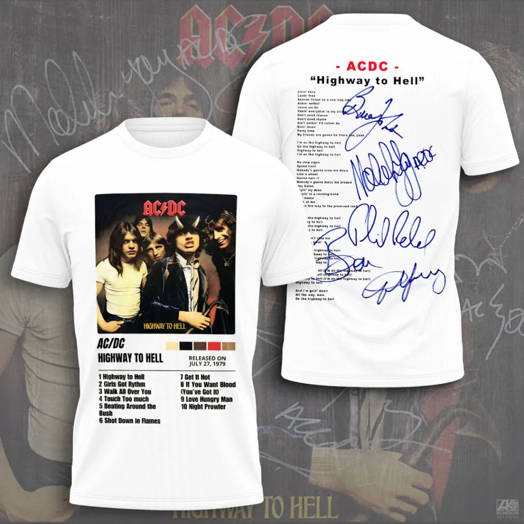 LIMITED EDITION - NEW CUSTOMIZED AC/DC T-SHIRT, HOODIE, ZIP HOODIE