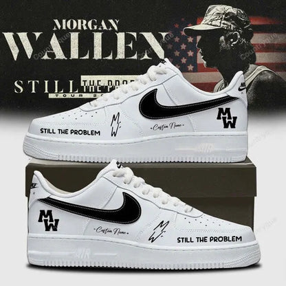 LIMITED EDITION - NEW CUSTOMIZED MORGAN WALLEN AF1 SHOES