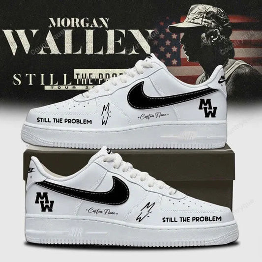 LIMITED EDITION - NEW CUSTOMIZED MORGAN WALLEN AF1 SHOES