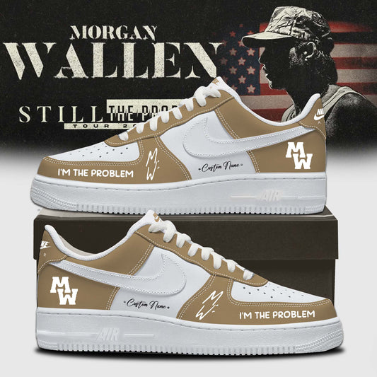 LIMITED EDITION - NEW CUSTOMIZED MORGAN WALLEN AF1 SHOES