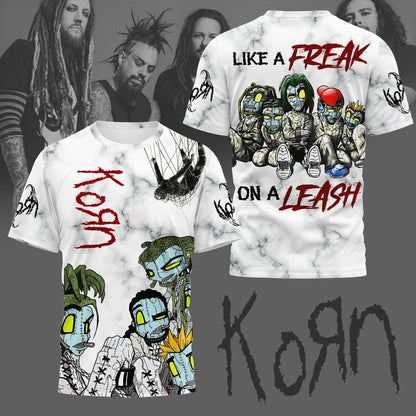 LIMITED EDITION - NEW CUSTOMIZED KORN T-SHIRT, HOODIE, ZIP HOODIE
