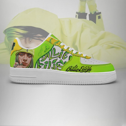 LIMITED EDITION - NEW CUSTOMIZED BILLIE EILISH AF1 SHOES