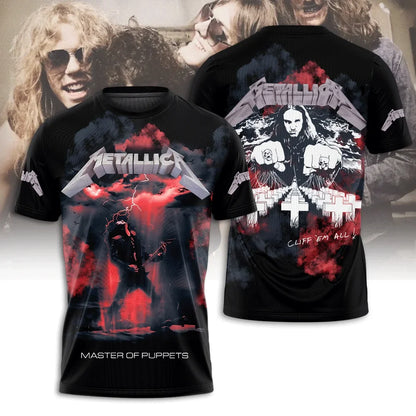 LIMITED EDITION - NEW CUSTOMIZED METALLICA T-SHIRT, HOODIE, ZIP HOODIE