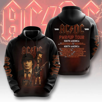 LIMITED EDITION - NEW CUSTOMIZED AC/DC T-SHIRT, HOODIE, ZIP HOODIE