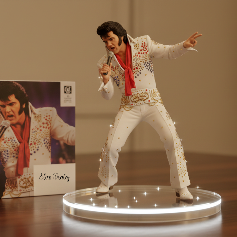 LIMITED EDITION - NEW CUSTOMIZED ELVIS PRESLEY ACRYLIC PLAQUE