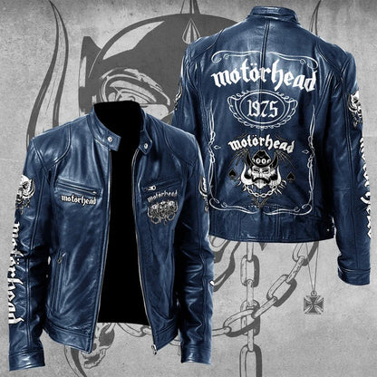 LIMITED EDITION - NEW CUSTOMIZED MOTÖRHEAD MOTORCYCLE LEATHER JACKET