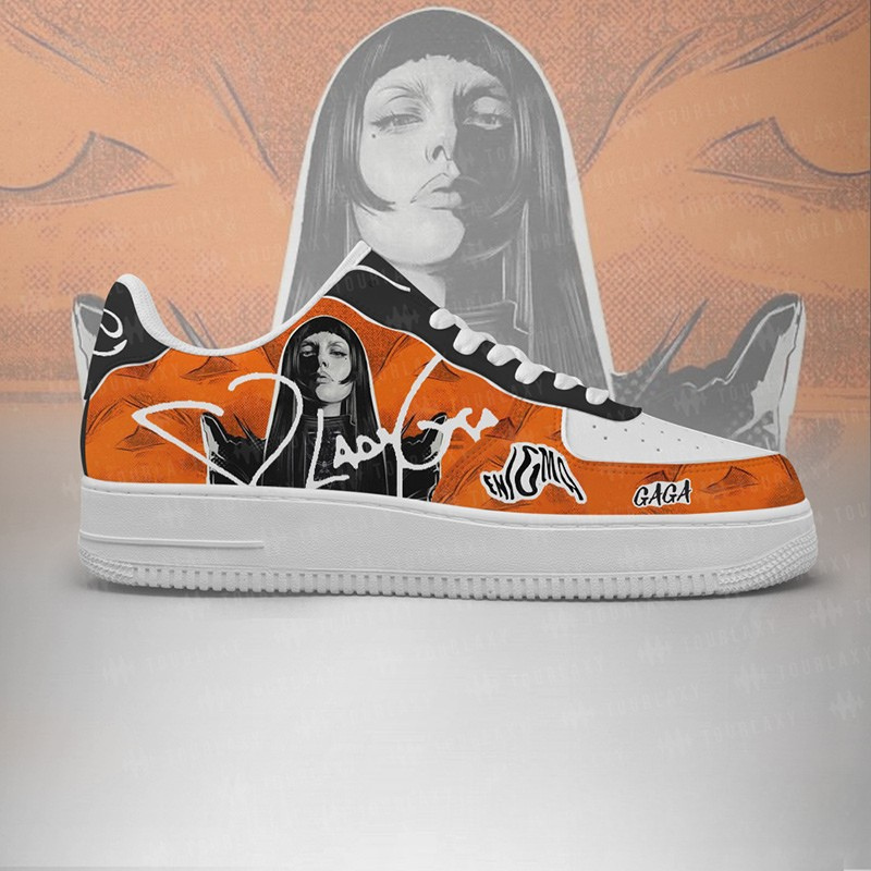 LIMITED EDITION - NEW CUSTOMIZED LADY GAGA AF1 SHOES