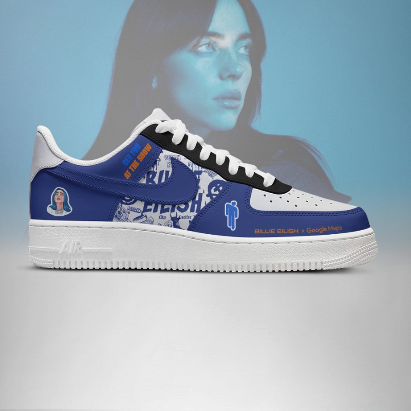 LIMITED EDITION - NEW CUSTOMIZED BILLIE EILISH AF1 SHOES