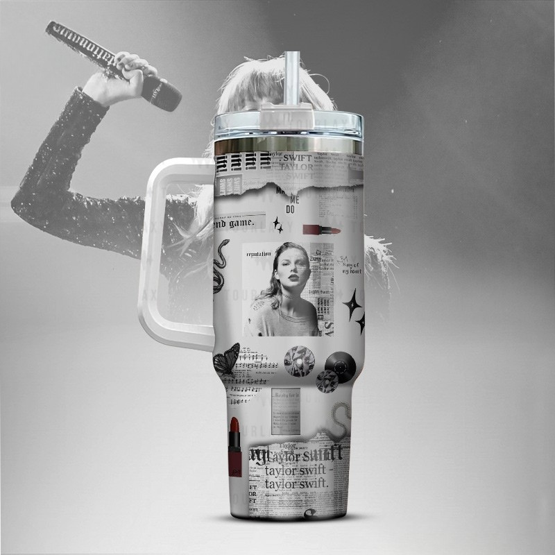LIMITED EDITION - NEW CUSTOMIZED TAYLOR SWIFT 40 Oz TUMBLER