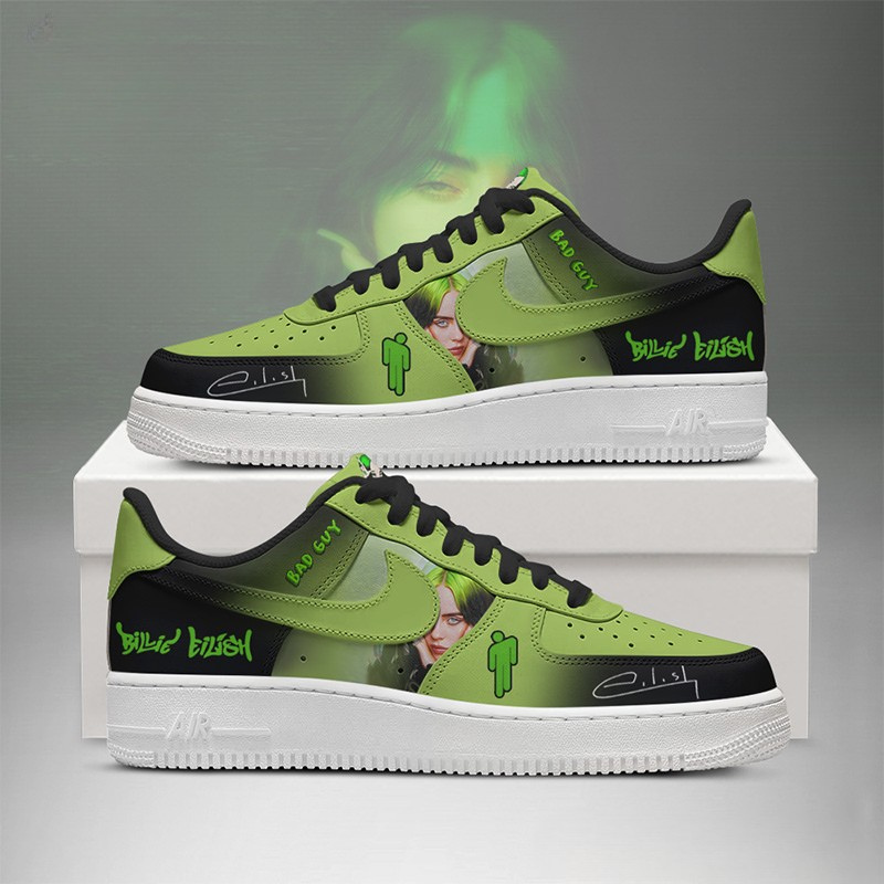 LIMITED EDITION - NEW CUSTOMIZED BILLIE EILISH AF1 SHOES