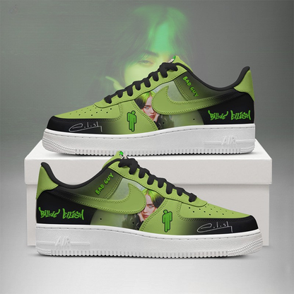LIMITED EDITION - NEW CUSTOMIZED BILLIE EILISH AF1 SHOES