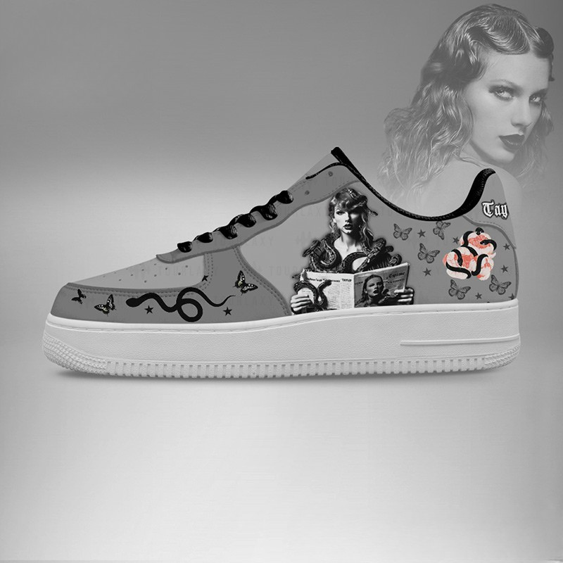 LIMITED EDITION - NEW CUSTOMIZED TAYLOR SWIFT AF1 SHOES