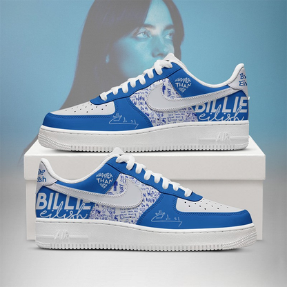 LIMITED EDITION - NEW CUSTOMIZED BILLIE EILISH AF1 SHOES