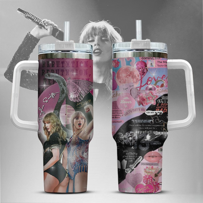 LIMITED EDITION - NEW CUSTOMIZED TAYLOR SWIFT 40 Oz TUMBLER