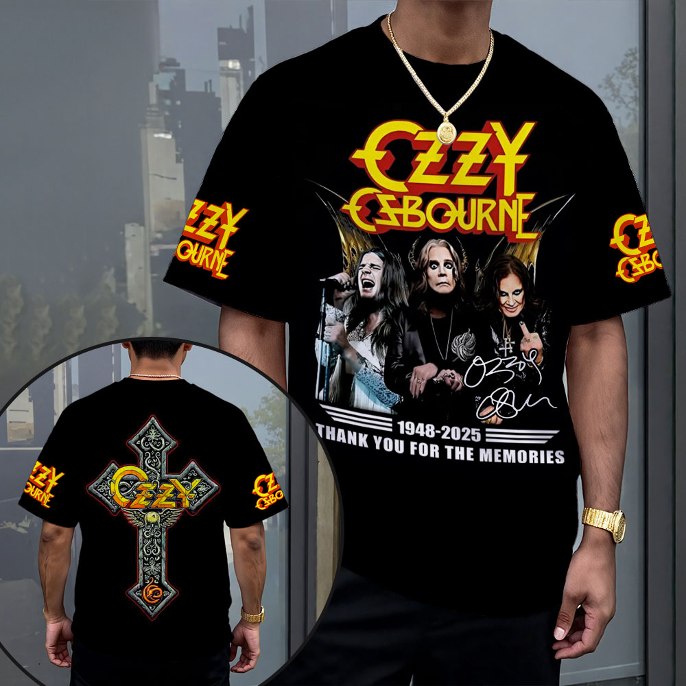 LIMITED EDITION - NEW CUSTOMIZED BLACK SABBATH x OZZY OSBOURNE T-SHIRT, HOODIE, ZIP HOODIE