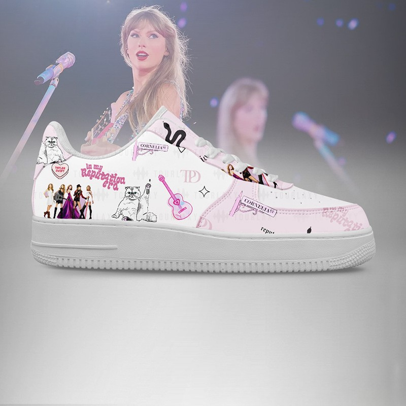 LIMITED EDITION - NEW CUSTOMIZED TAYLOR SWIFT AF1 SHOES