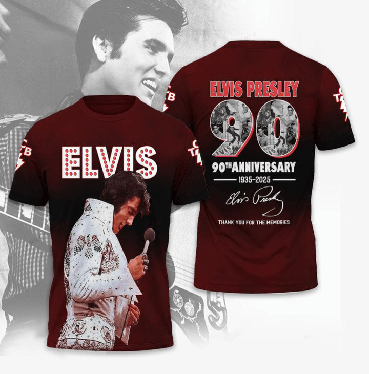 LIMITED EDITION - NEW CUSTOMIZED ELVIS PRESLEY T-SHIRT, HOODIE, ZIP HOODIE