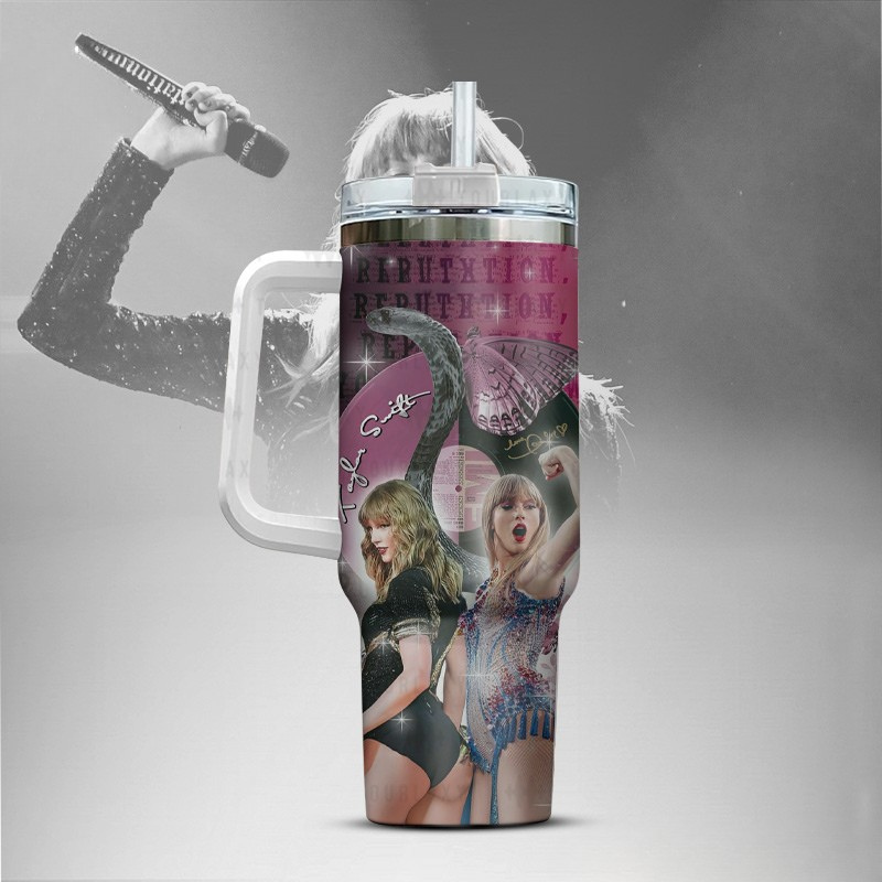 LIMITED EDITION - NEW CUSTOMIZED TAYLOR SWIFT 40 Oz TUMBLER